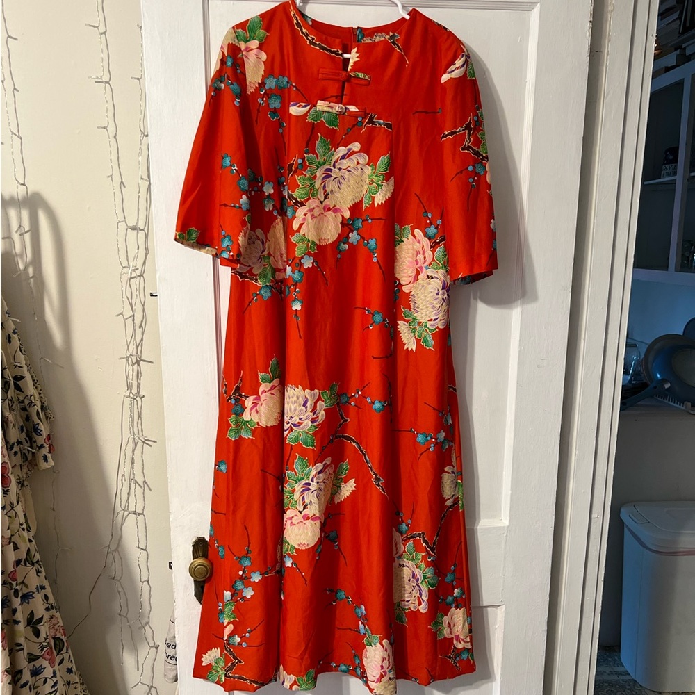 SIDAN HAWAII 70s vintage muumuu
